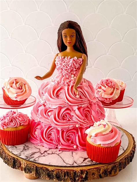 Easy Barbie Cake Tutorial 14 Brooklyn Active Mama