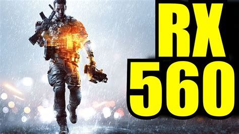 Battlefield 4 RX 560 4GB OC Multiplayer 1080p High Medium FRAME