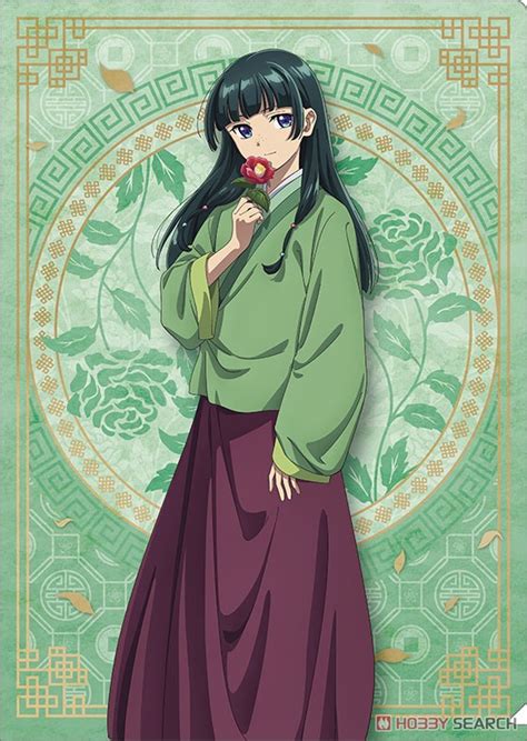 The Apothecary Diaries Clear File Maomao Flower Anime Toy Item Picture