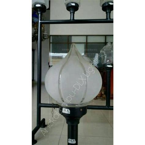 Jual Dijual Dlx Lighting Tf Lampu Taman Pilar Diameter Kaca Cm