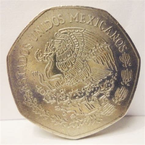 1985 Mexico 10 Diez Pesos Coin By Fantasticollectibles On Etsy