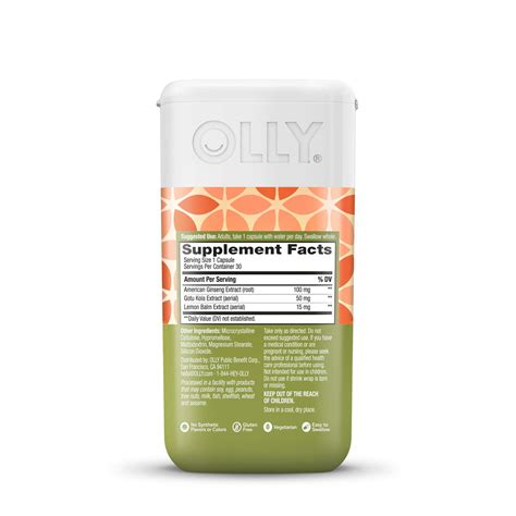 OLLY Focus Adaptogens– OLLY PBC