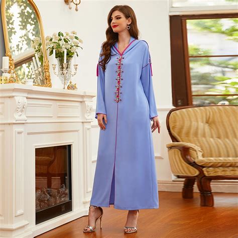 Eid Mubarak Caftan Marocain Ramadan Abaya Dubai Mo Grandado