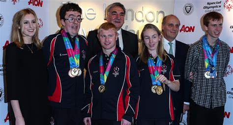 Laura Carmichael Hangs With Team Gb Special Olympics Medal Winners