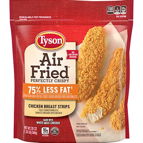 Tyson Tyson Air Fried Perfectly Crispy Chicken Breast Strips Oz