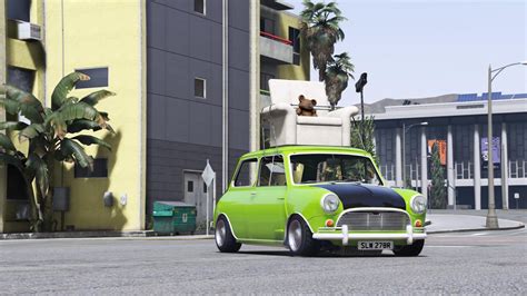 Mr Bean S Mini Cooper Add On Replace GTA5 Mods