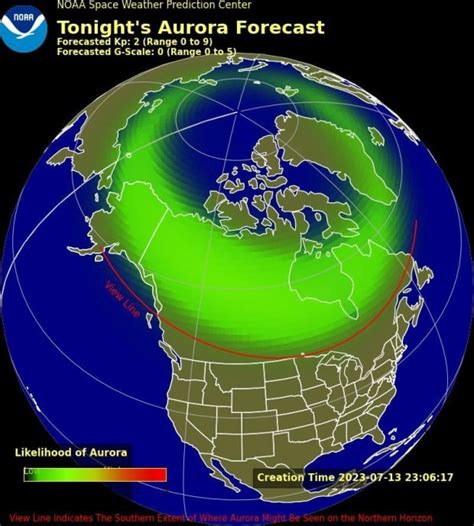 Watching For Northern Lights In Bcs South Coast Tonight Could Be A Shot In The Dark Says