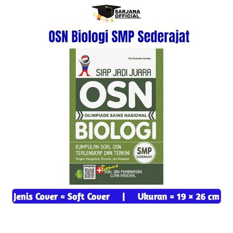 Jual Buku Siap Jadi Juara Osn Olimpiade Sains Nasional Biologi Smp