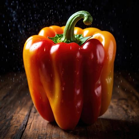 Premium Photo Bell Pepper Capsicum Sweet Pepper Fresh Raw Organic