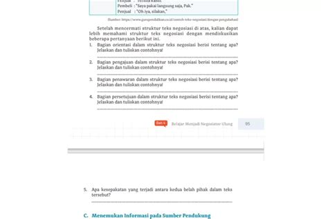 Kunci Jawaban Bahasa Indonesia Kurikulum Merdeka Kelas Sma Halaman