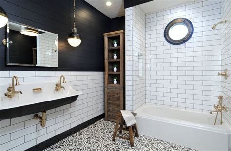 Black And White Bathroom Design Beauty And Simplicity