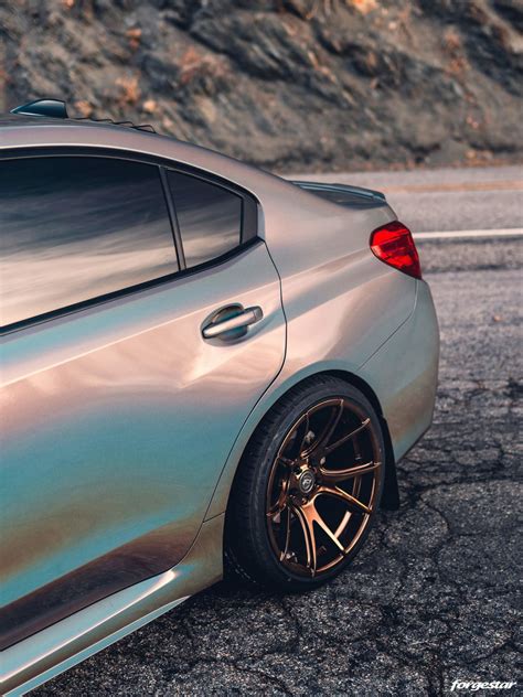 Subaru Wrx Forgestar Cf5v Wheels Bronze Burst Forgestar