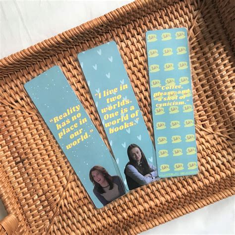 Gilmore Girls Bookmarks Rory And Lorelai Bookmarks Gilmore Girls Quotes