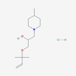 Methylbut En Yl Oxy Methylpiperidin Yl Propan Ol