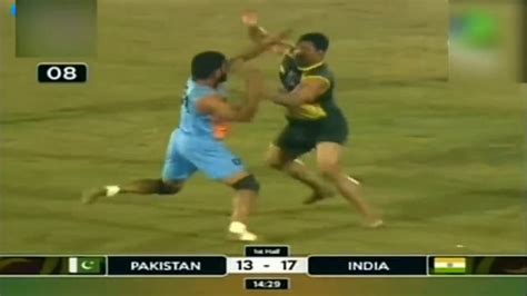 Pakistan Vs India Kabaddi Match Final Final World Cup Kabadi