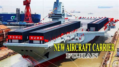 Chinas New Aircraft Carrier Fujian Poses A Threat To Asia Youtube