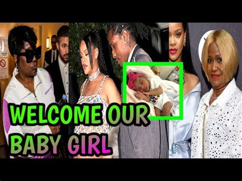 Wow Asap Rocky S Mom And Rihanna S Mom Both Visited The New Born Baby