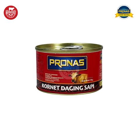 Jual Original Pronas Corned Beef Gr Kornet Daging Sapi Kaleng Halal