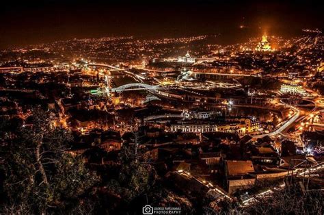 Pin By Anna Tedoradze On Georgia Tbilisi Night City Night