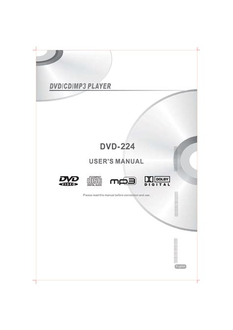 User Manual Coby DVD 224 English 23 Pages