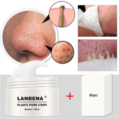 LANBENA Mitesser Entferner Maske Poren Peeling Akne Behandlung Tiefe