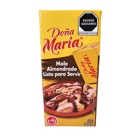 Mole Almendrado Doña María Tetrapack 360 Gr Mexicomiamor