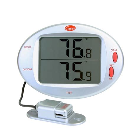 Digital With Remote Sensor Thermometer T158