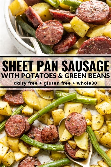 Smoked Sausage Apple Sheet Pan Dinner Artofit