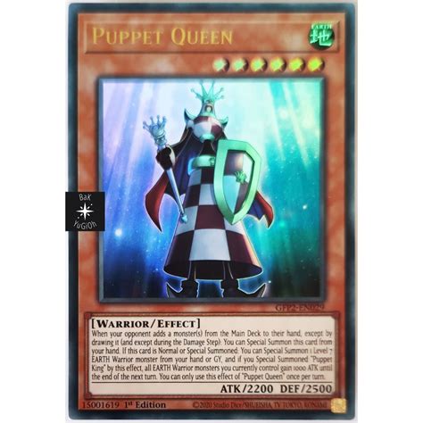 Bak Yu Gi Oh Th B I Ch Nh H Ng Puppet Queen En Ultra Rare