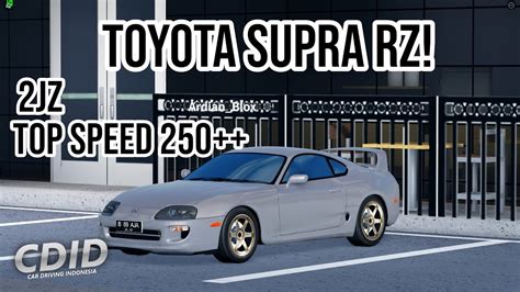 Review Toyota Supra Mk4 Car Driving Indonesia Roblox Youtube