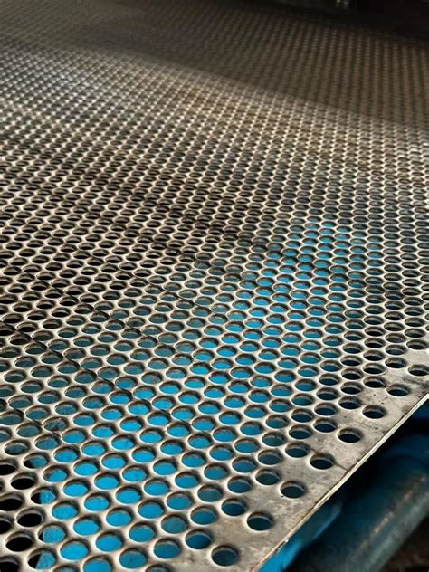 Ss Perforated Sheet At Rs Sq Ft Ss Perforated Sheets In