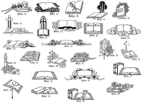 Bibles Clipart American Headstones