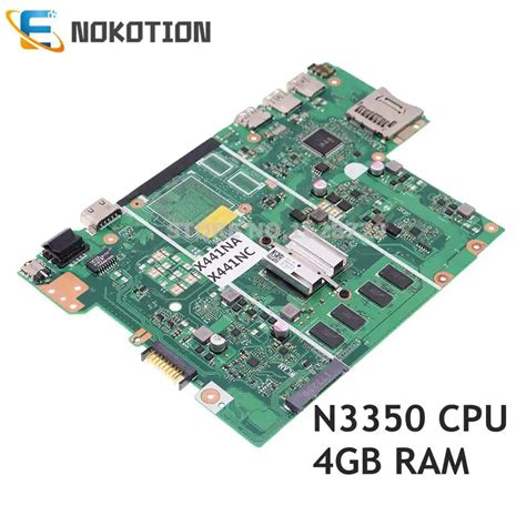 Nokotion Placa Base Nb E Mb Para Ordenador Port Til Asus A N