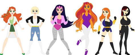 Busty Superhero Girls 4 By Sturk Fontaine On Deviantart