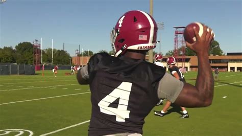 Alabama Football Practice Footage First Practice Of Arkansas Week