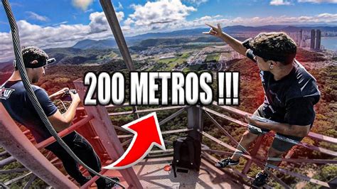 ESCALEI UMA TORRE 200 METROS DE ALTURA YouTube