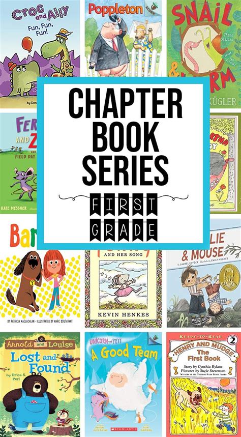 Favorite Chapter Book Series for First Graders | Easy chapter books ...