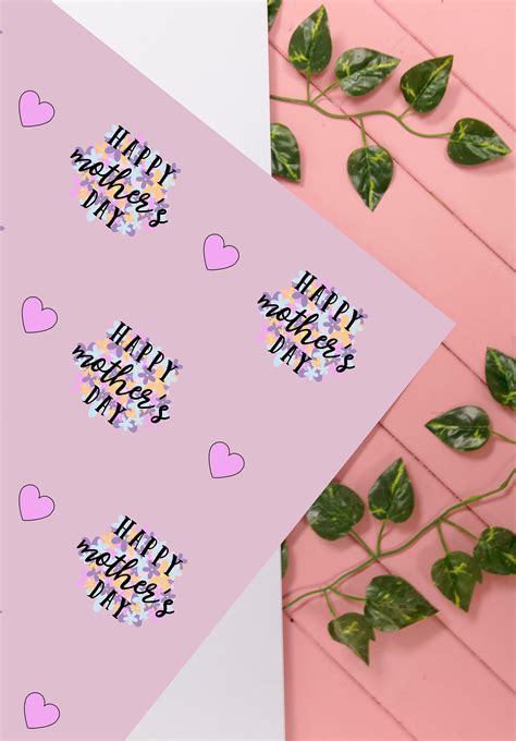 Wrapping Paper Mothers Day Wrapping Paper Mum Mummy Nanny Etsy