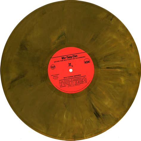 Wu Tang Clan Enter The Wu Tang Chambers Gold Marbled Vinyl