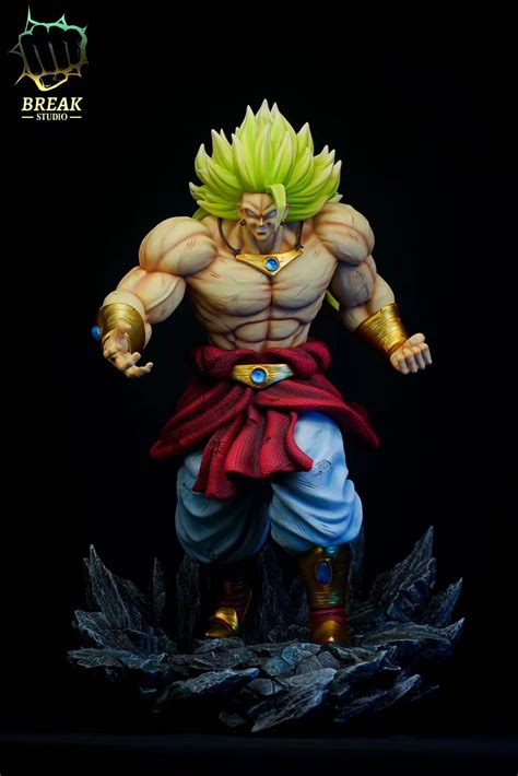 Break Studio Broly Son Goku Vegeta Resin Gk Statue Preorder Toy Okoku