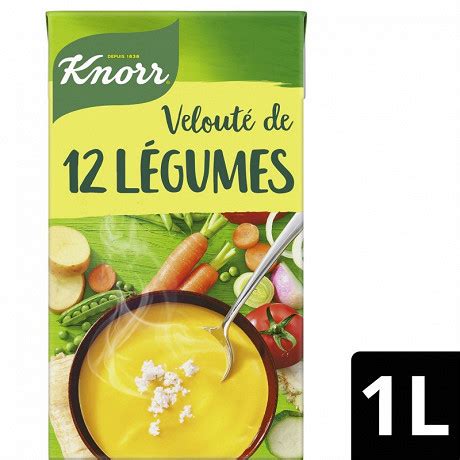 Knorr velouté 12 légumes au fromage frais 1l 1031g