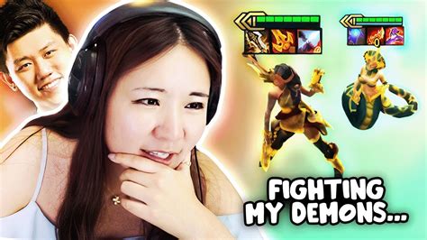 FIGHTING MY DEMONS SOJU WITH SAMIRA And CASS REROLL TFT SET 9 Patch