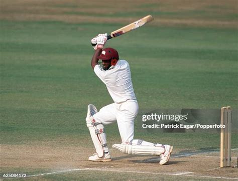 Brian Lara batting for West Indies during his innings of 152 in the ...