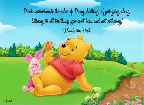 Quote Winnie The Pooh Doing Nothing Shila Stories