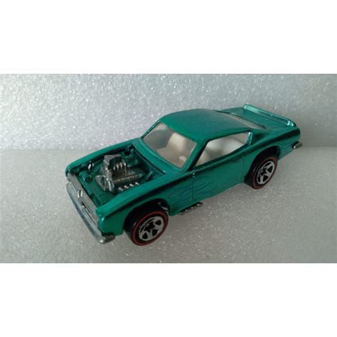 Hot Wheels Plymouth Barracuda Classic King Kuda Acqua Loose Shopee Brasil