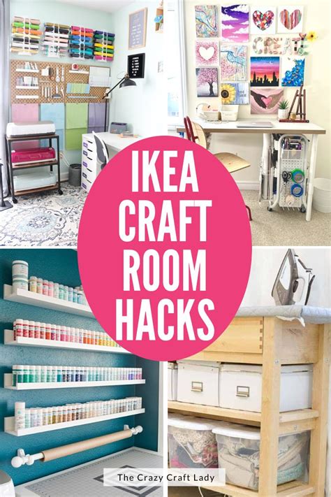 Ikea Craft Rooms Organizing Inspiration Using Ikea Favorites