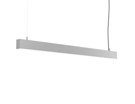 Luminaria Suspendida L Lanzini Led Lineal Rectangular