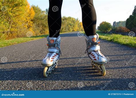 Legs In Roller Skates Front View Stock Image Image Of Woman Girl