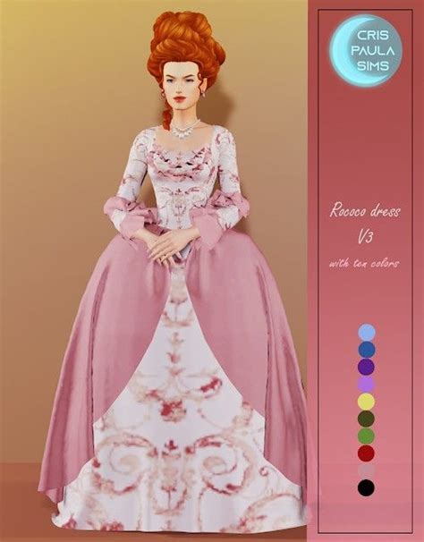 Rococo Ruffle Gown And Rococo Bow Gown By Ssts Artofit