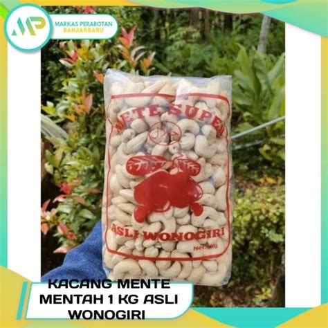 Jual Kacang Mete Matang 1 Kg Asli Wonogiri Kacang Mente Masak